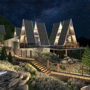 A frame Structure 122
