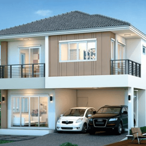 Double Storey Houses 154m