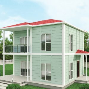 Double Storey Prefabricated House 118 m²