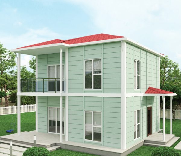 Double Storey Prefabricated House 118 m²