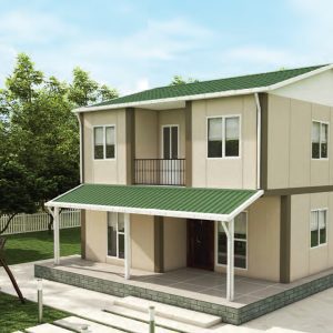Double Storey Prefabricated House 131 m²