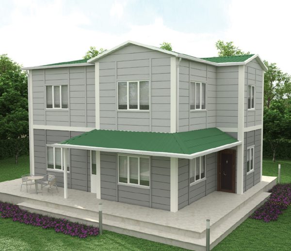 Double Storey Prefabricated House 142 m²