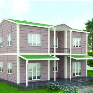 Double Storey Prefabricated House 158 m²