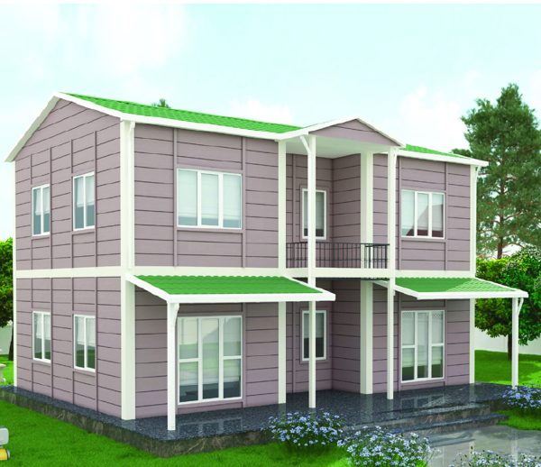 Double Storey Prefabricated House 158 m²