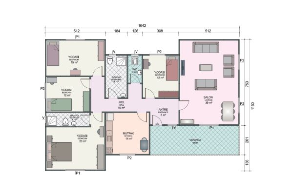 Prefabricated House 166 m² - Image 2