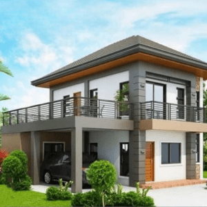 Double Storey Houses 159m