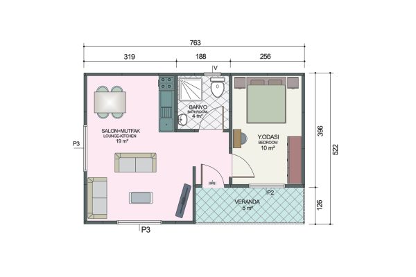 Prefabricated House 40 m² - Image 2