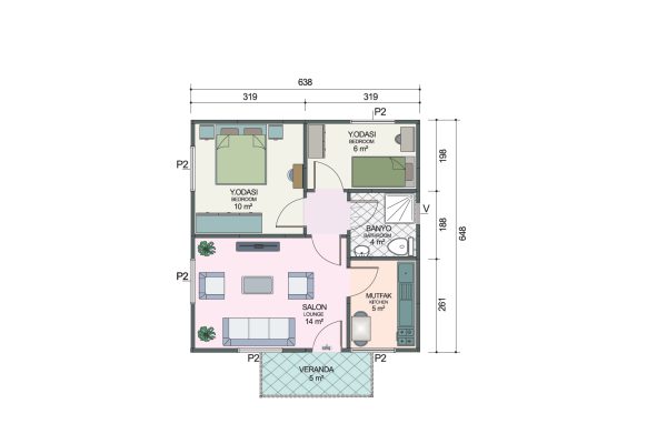 Prefabricated House 45 m² - Image 2