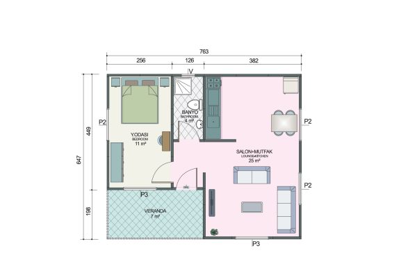 Prefabricated House 49 m² - Image 2
