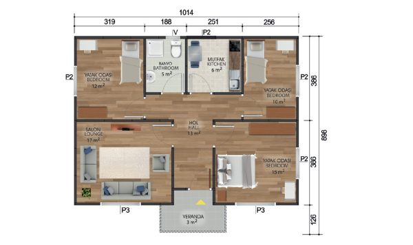 Prefabricated House 82 m² - Image 2